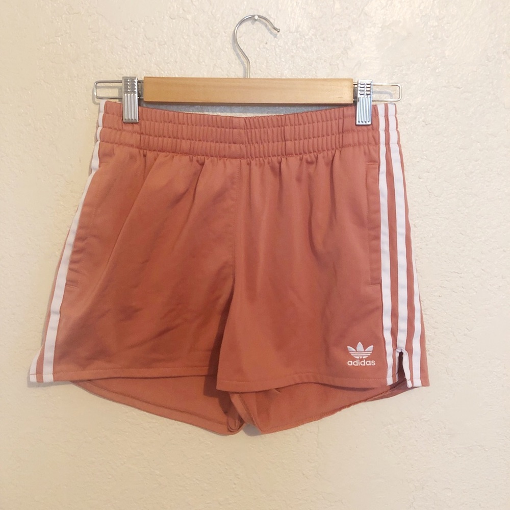Adidas cropped gym shorts